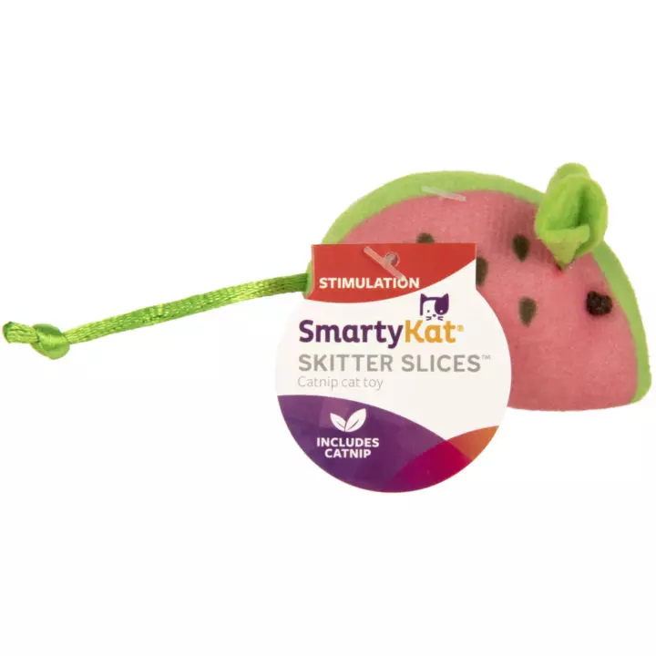 FOFOS Cat Toy - Organic Catnip Scratch Toy Watermelon with Popsicle – P