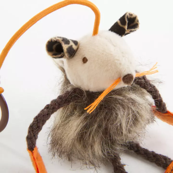 Bouncing hedgehog cat outlet toy