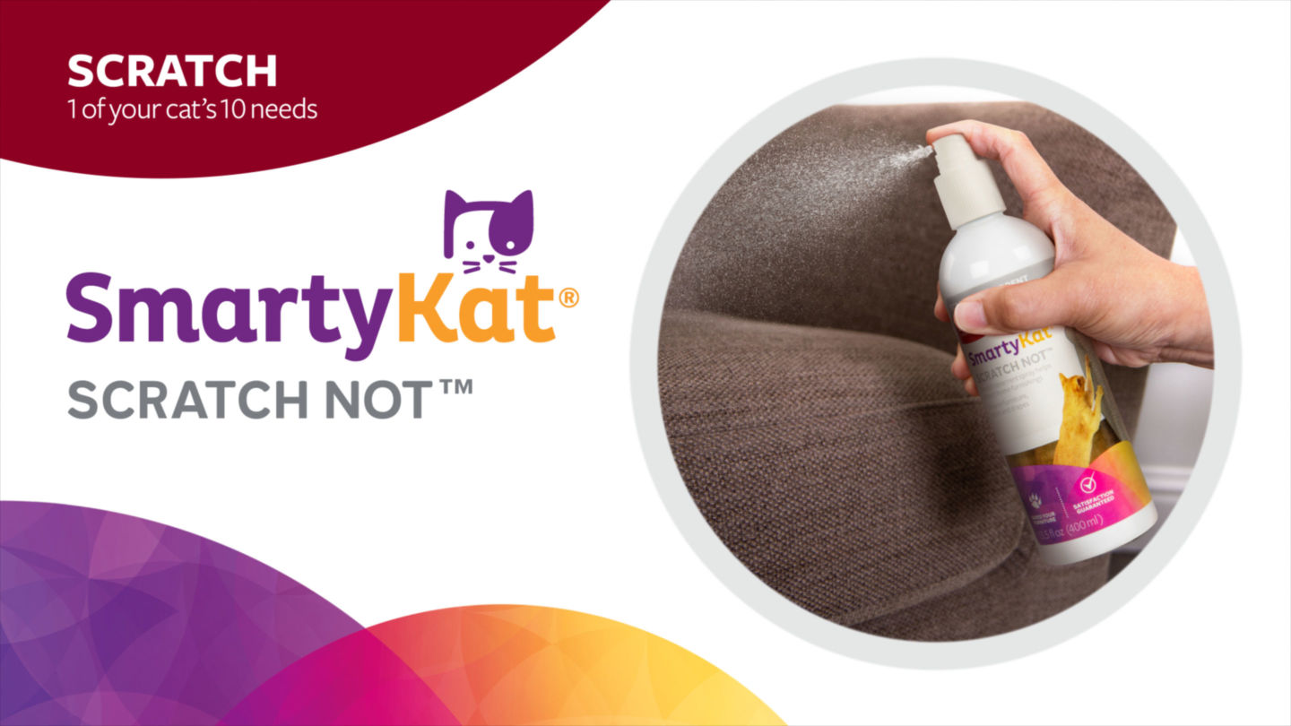 Scratch Not™ Cat Scratch Deterrent Spray - SmartyKat