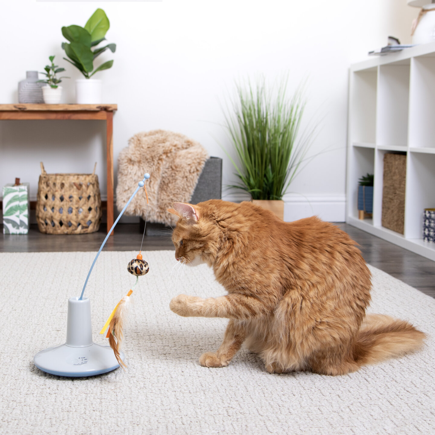 Instincts Wild Wand™ Electronic Motion Cat Toy - SmartyKat